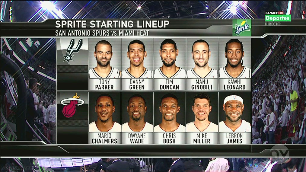 NBA Finals 2013, Game 6 San Antonio Spurs vs. Miami Heat 18062013