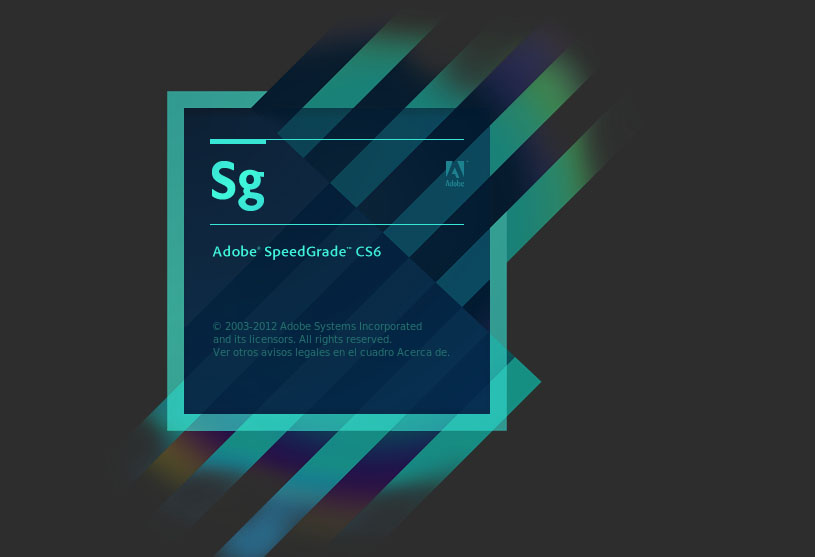 Adobe CS6  SpeedGrade