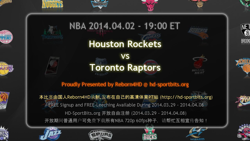 NBA 2014 04 02 Rockets vs Raptors 720p HDTV 60fps x264-Reborn4HD preview 0