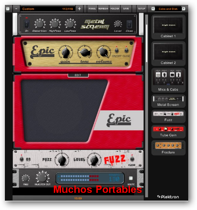 Plektron Guitar Amp Portable2