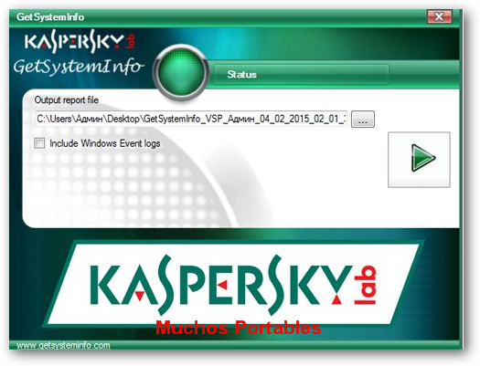 Portable Kaspersky GetSystemInfo