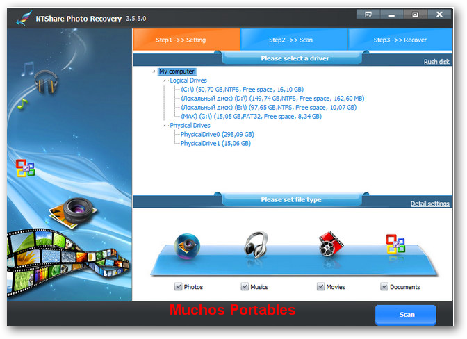 NTShare Photo Recovery v3.5.5.0 Portable