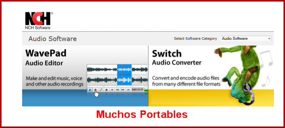 Portable NCH Software Audio Suite