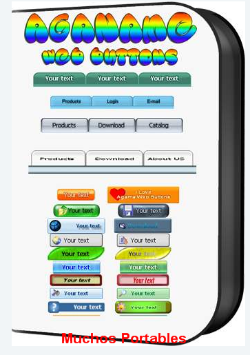 Agama Web Buttons Portable