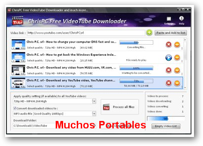 ChrisPC Free VideoTube Downloader v7.65 Portable