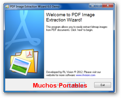 Portable PDF Image Extraction Wizard