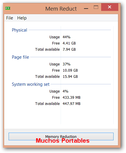 Mem Reduct Portable