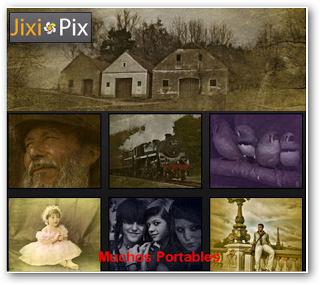 Portable JixiPix Vintage Scene